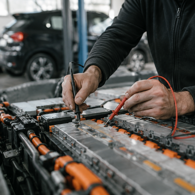 Elektroauto Batterie prüfen vor Verkauf